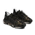 Mesh Sneakers — Vintage Camera Graphic Men's Athletic Shoes