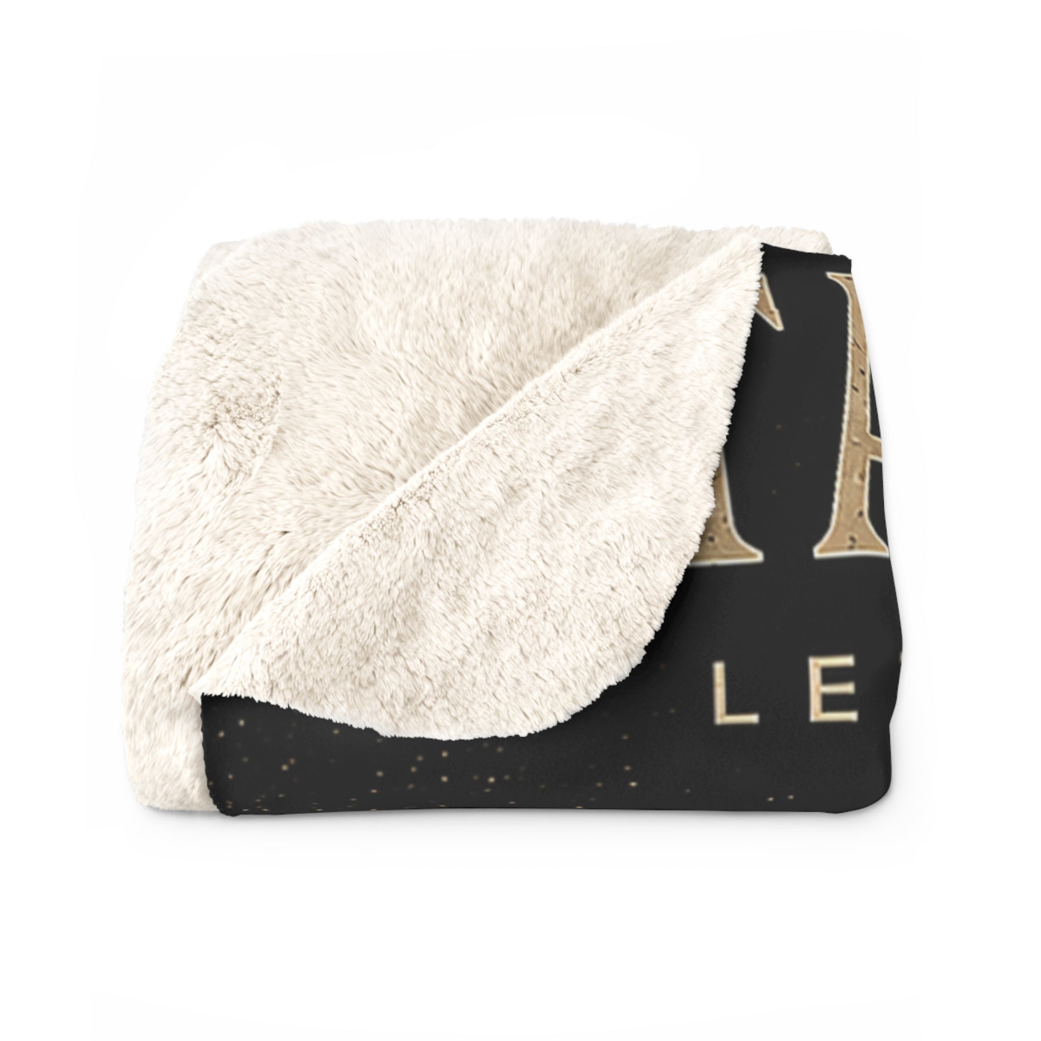 Stay Silent Basketball Sherpa Blanket — "Let Your Game Speak" Motivational Fleece