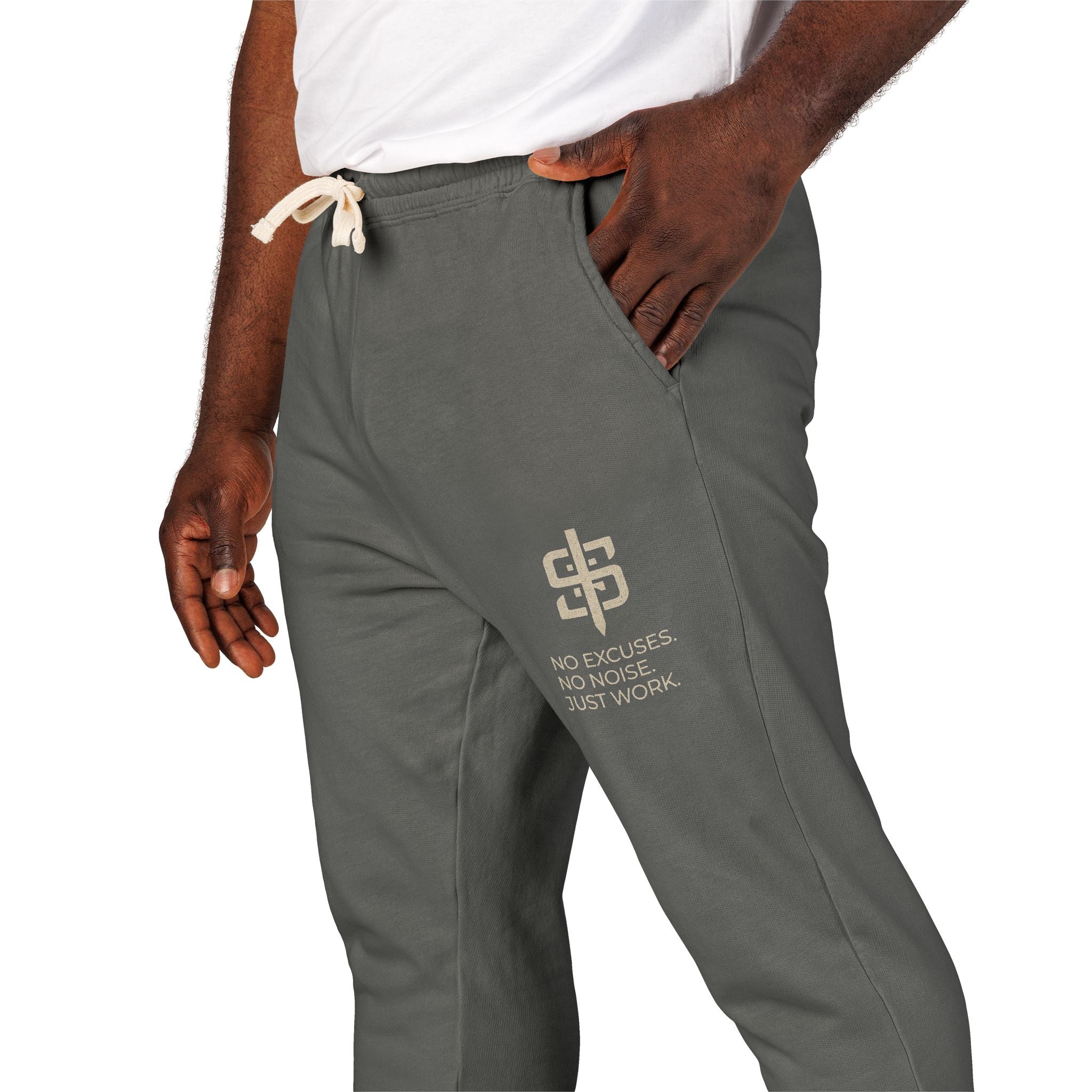 Charcoal 'Stay Wild' Graphic Sweatpants — Cozy Fleece Joggers