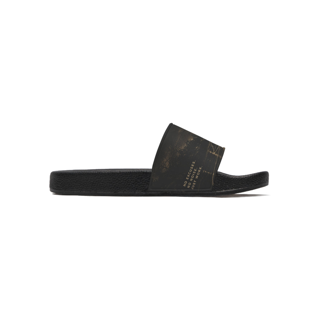 Basketball Court Night Slides — Men's Athletic Slide Sandals