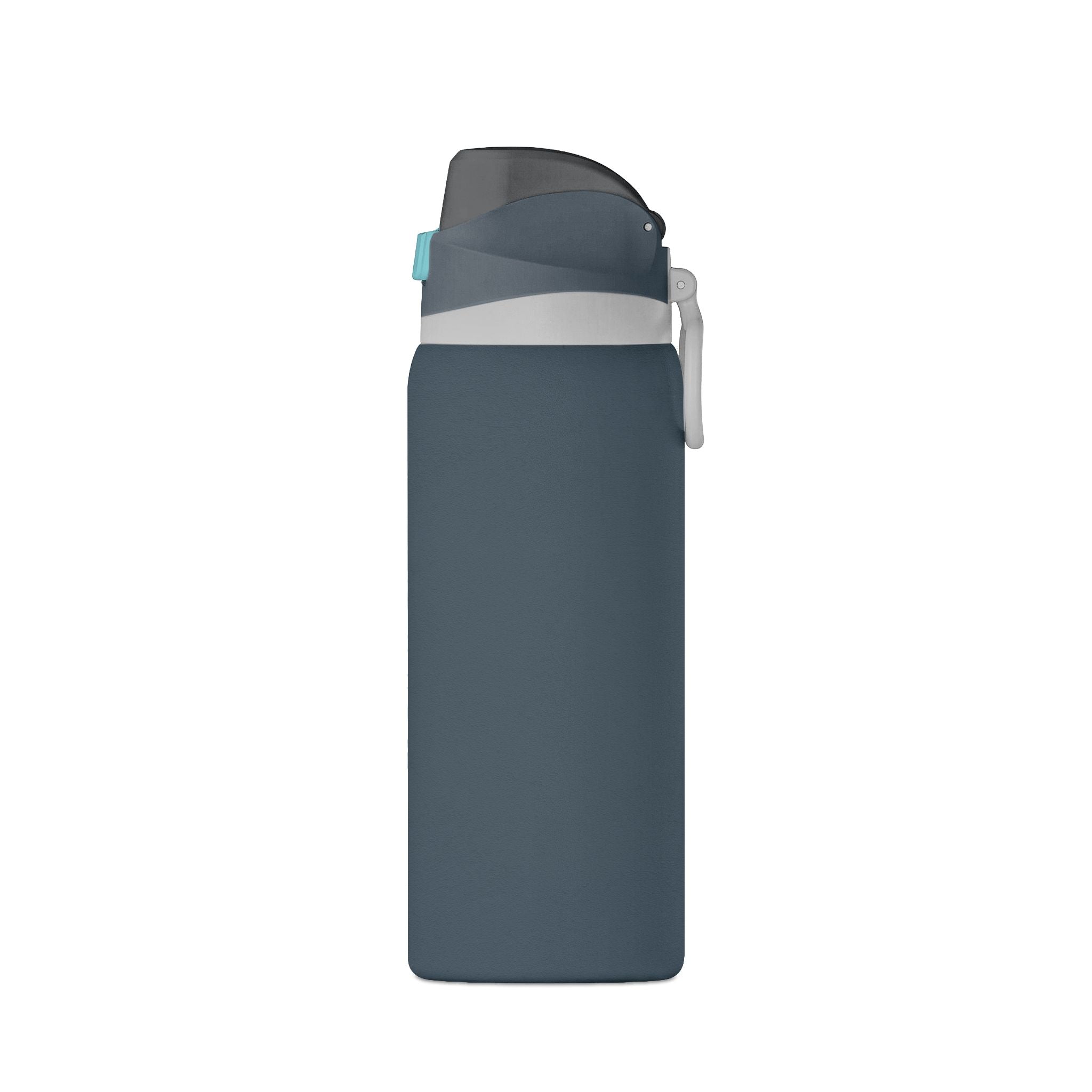 Oasis 32oz Insulated Water Bottle — Matte Black, Stay Hydrated Travel Flask