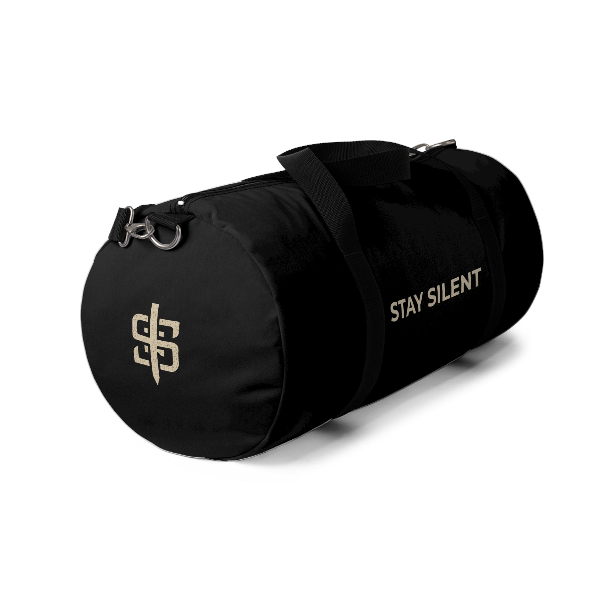 Stay Silent Duffel Bag — Minimalist Travel & Gym Carryall