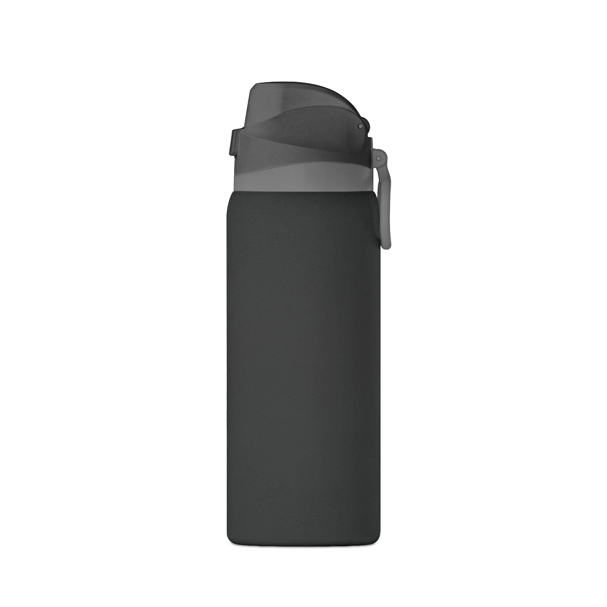 Oasis 32oz Insulated Water Bottle — Matte Black, Stay Hydrated Travel Flask