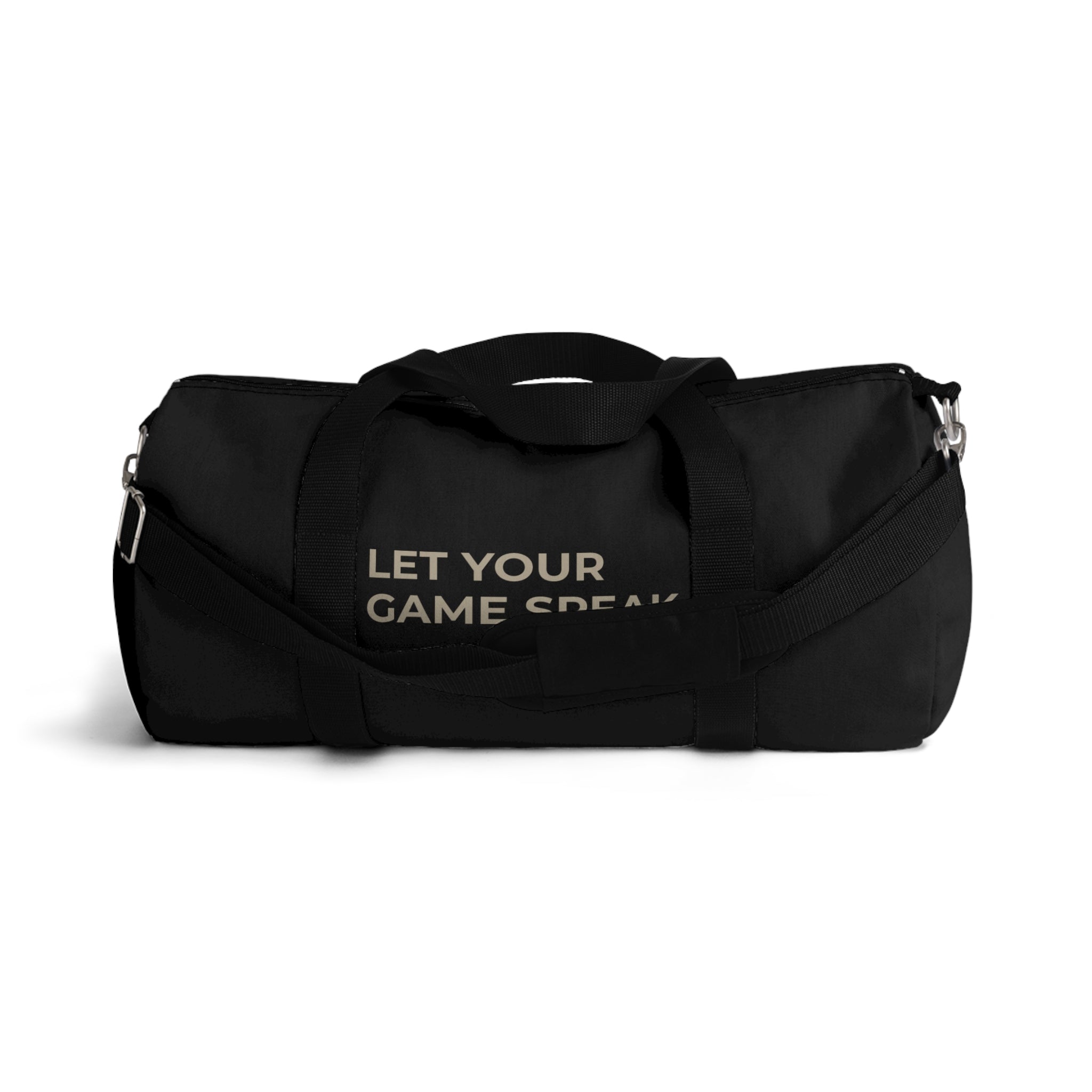 Stay Silent Duffel Bag — Minimalist Travel & Gym Carryall