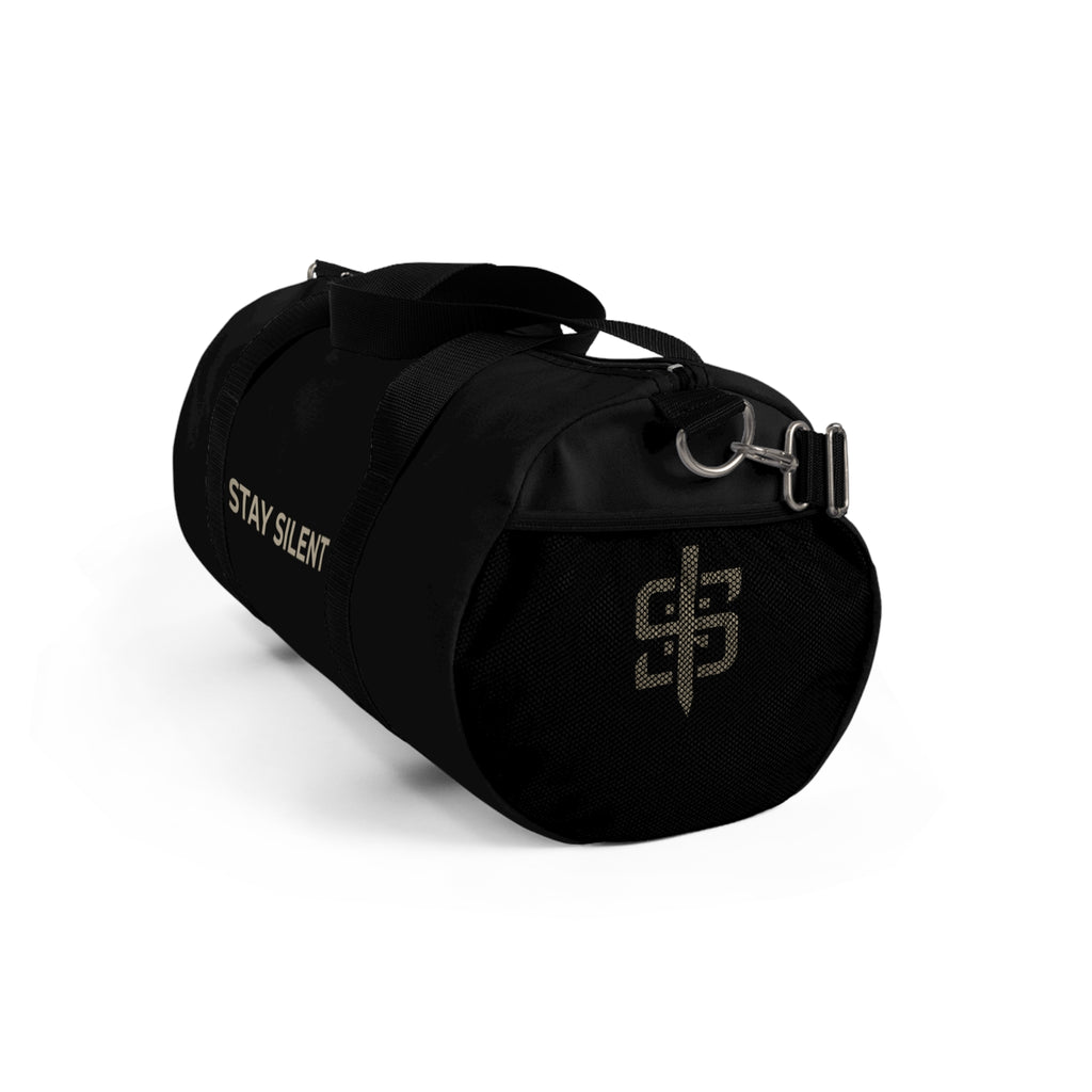 Stay Silent Duffel Bag — Minimalist Travel & Gym Carryall