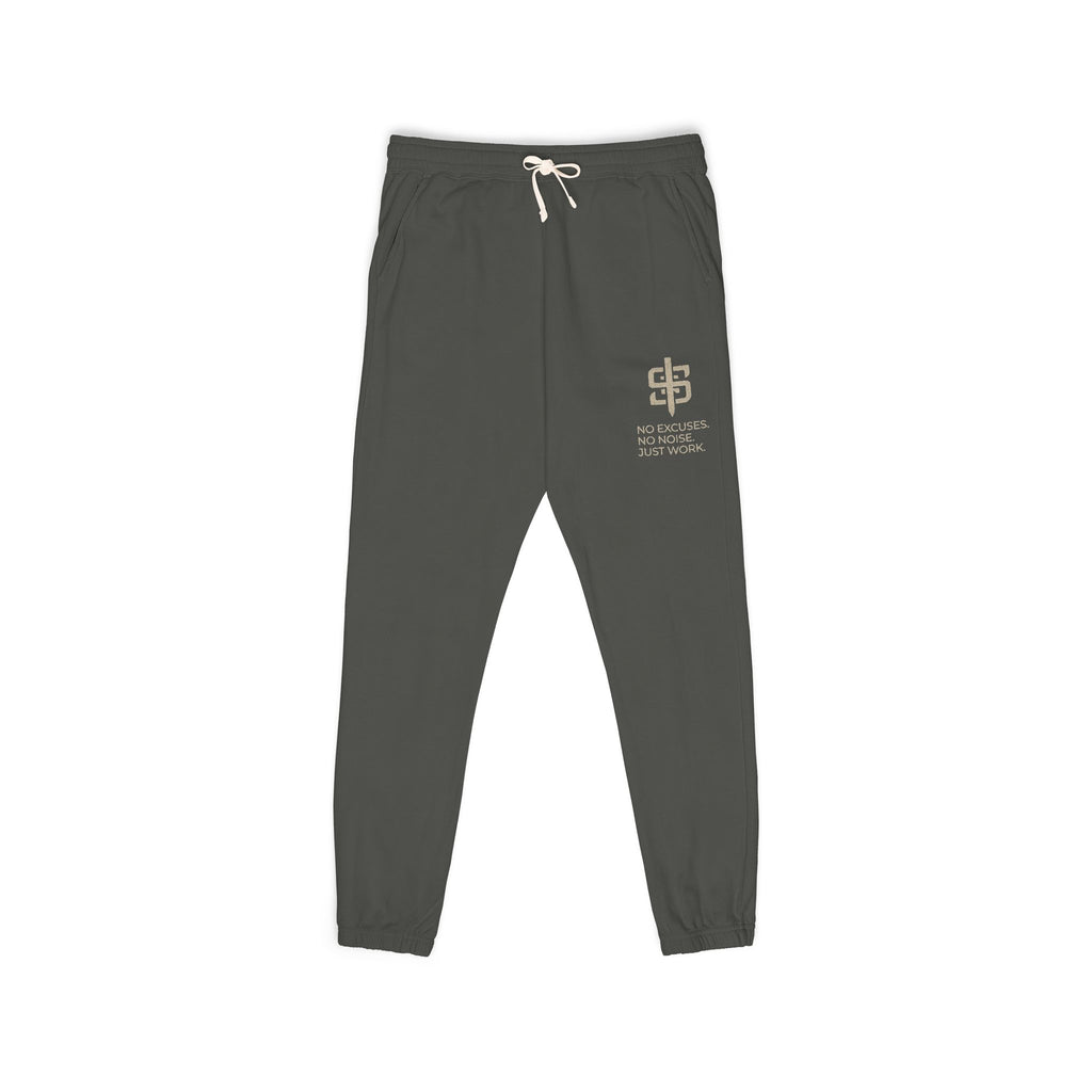 Charcoal 'Stay Wild' Graphic Sweatpants — Cozy Fleece Joggers