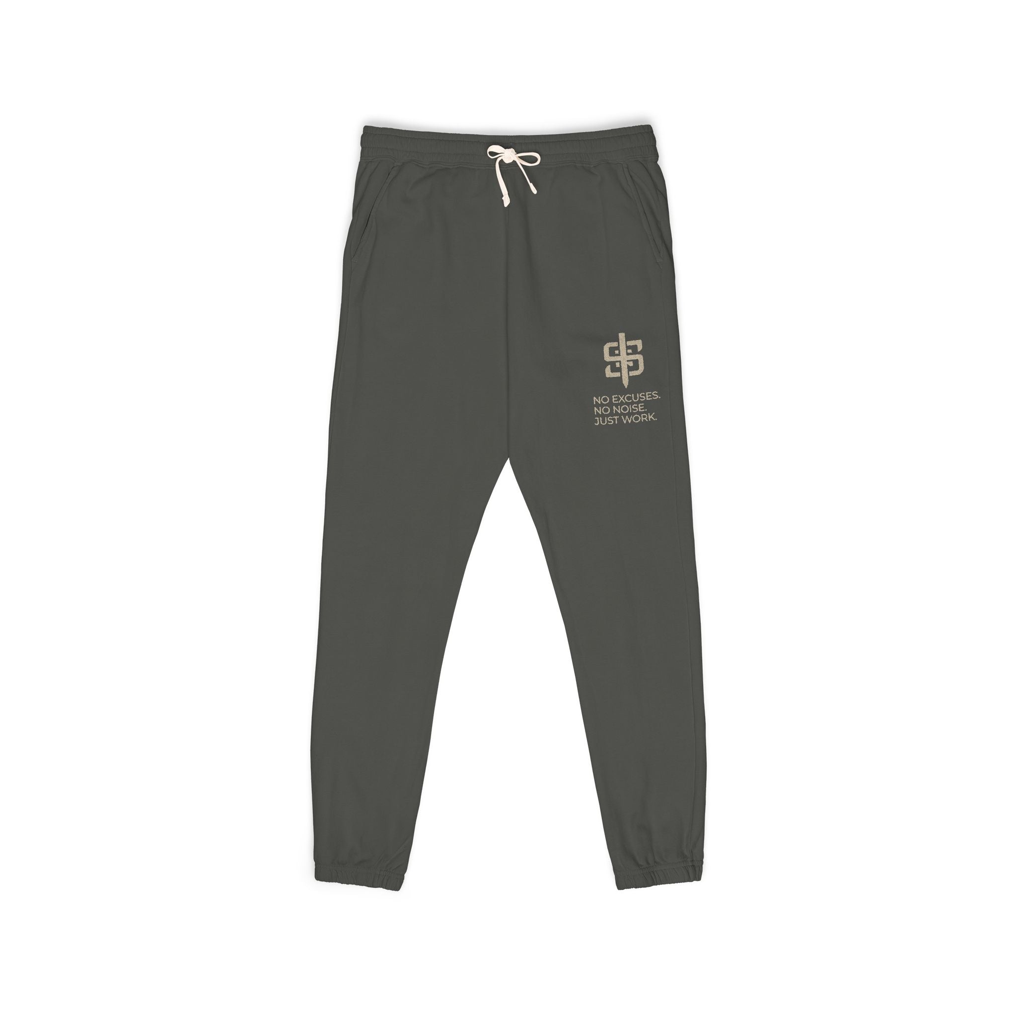 Charcoal 'Stay Wild' Graphic Sweatpants — Cozy Fleece Joggers