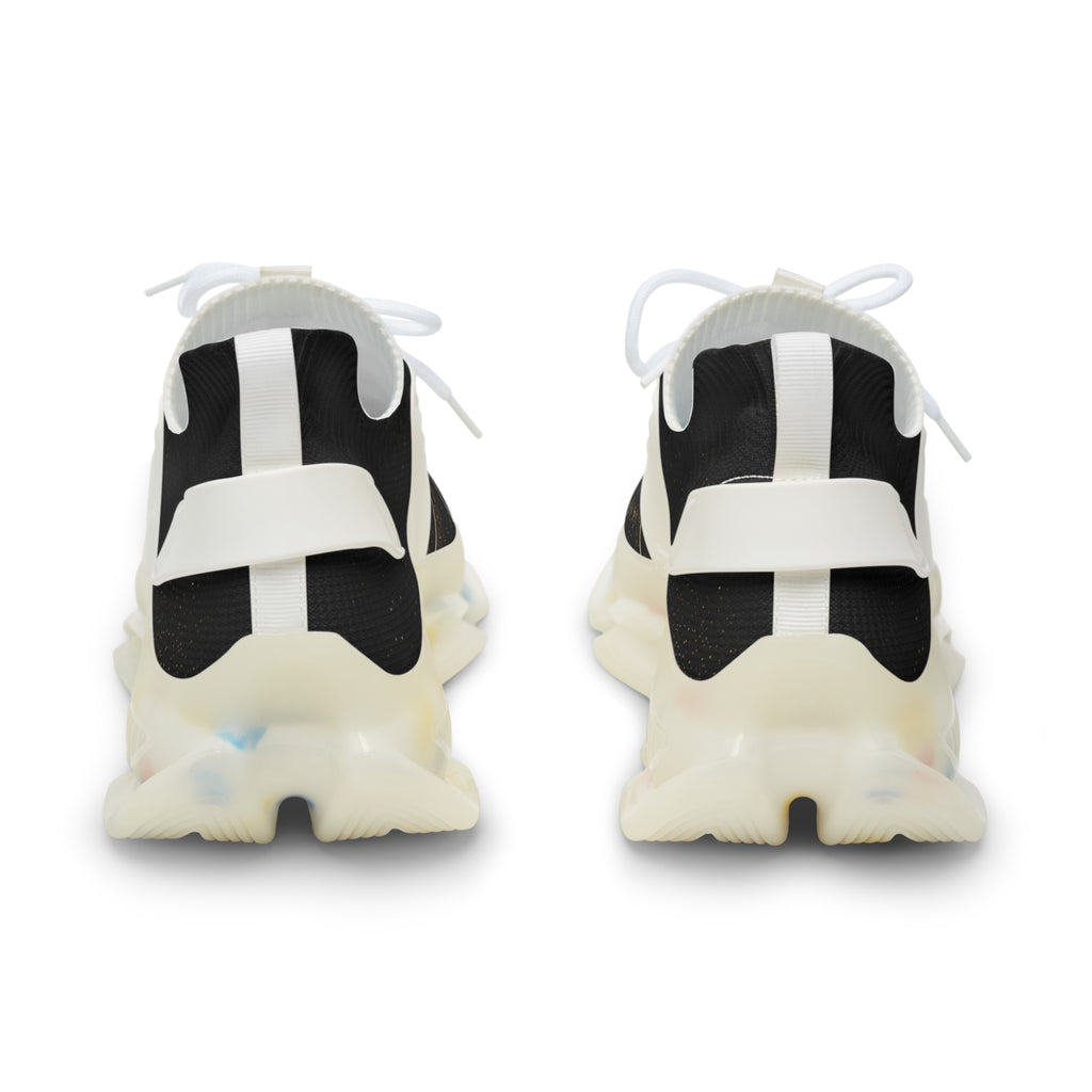 Mesh Sneakers — Vintage Camera Graphic Men's Athletic Shoes