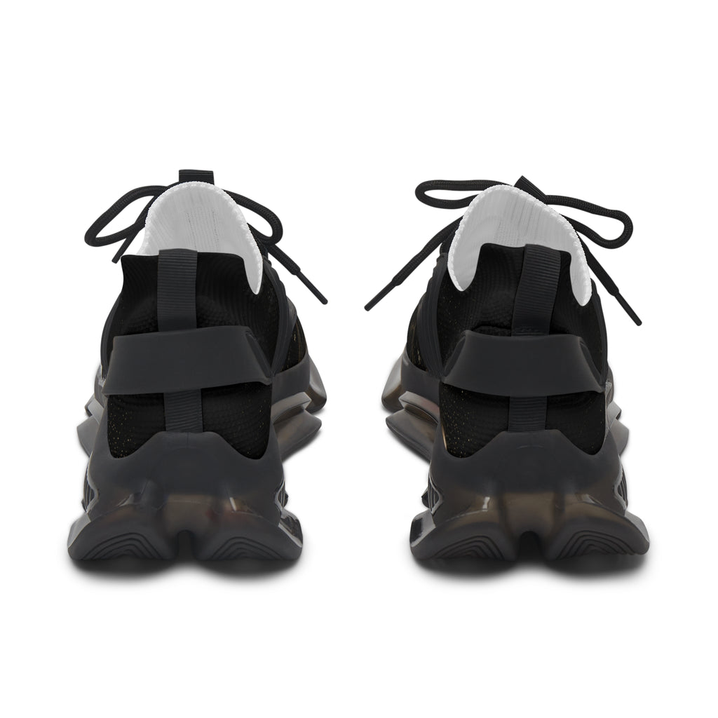 Women's Mesh Sneakers — Black Gold Urban Athletic Shoes