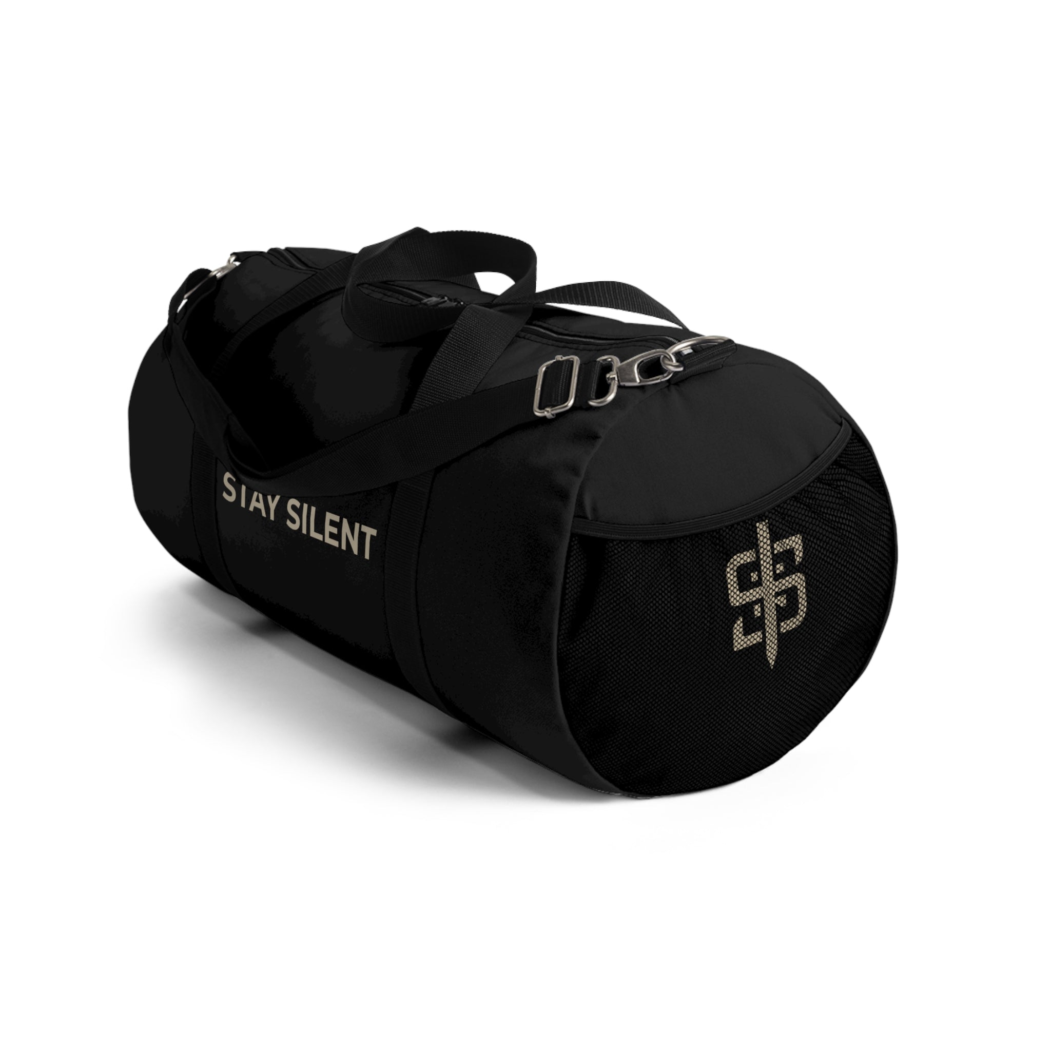 Stay Silent Duffel Bag — Minimalist Travel & Gym Carryall