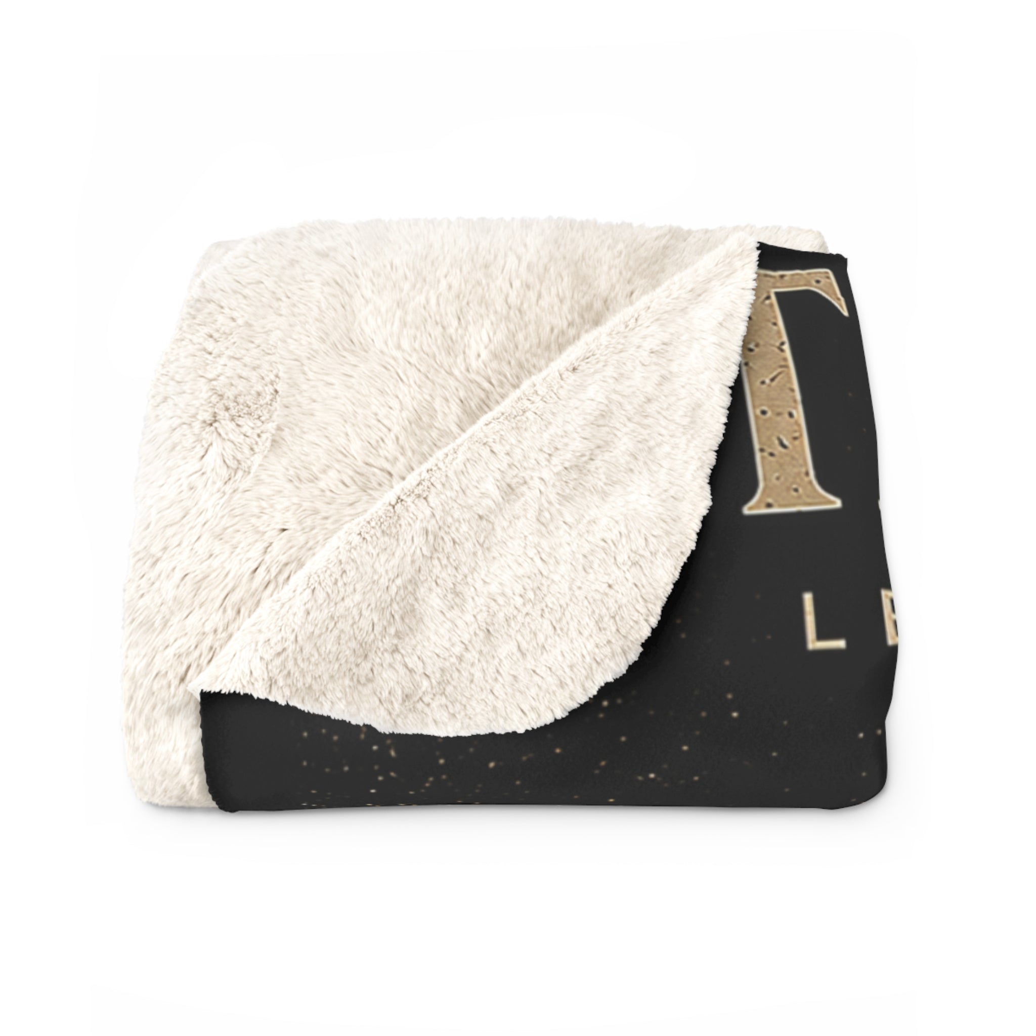 Stay Silent Basketball Sherpa Blanket — "Let Your Game Speak" Motivational Fleece