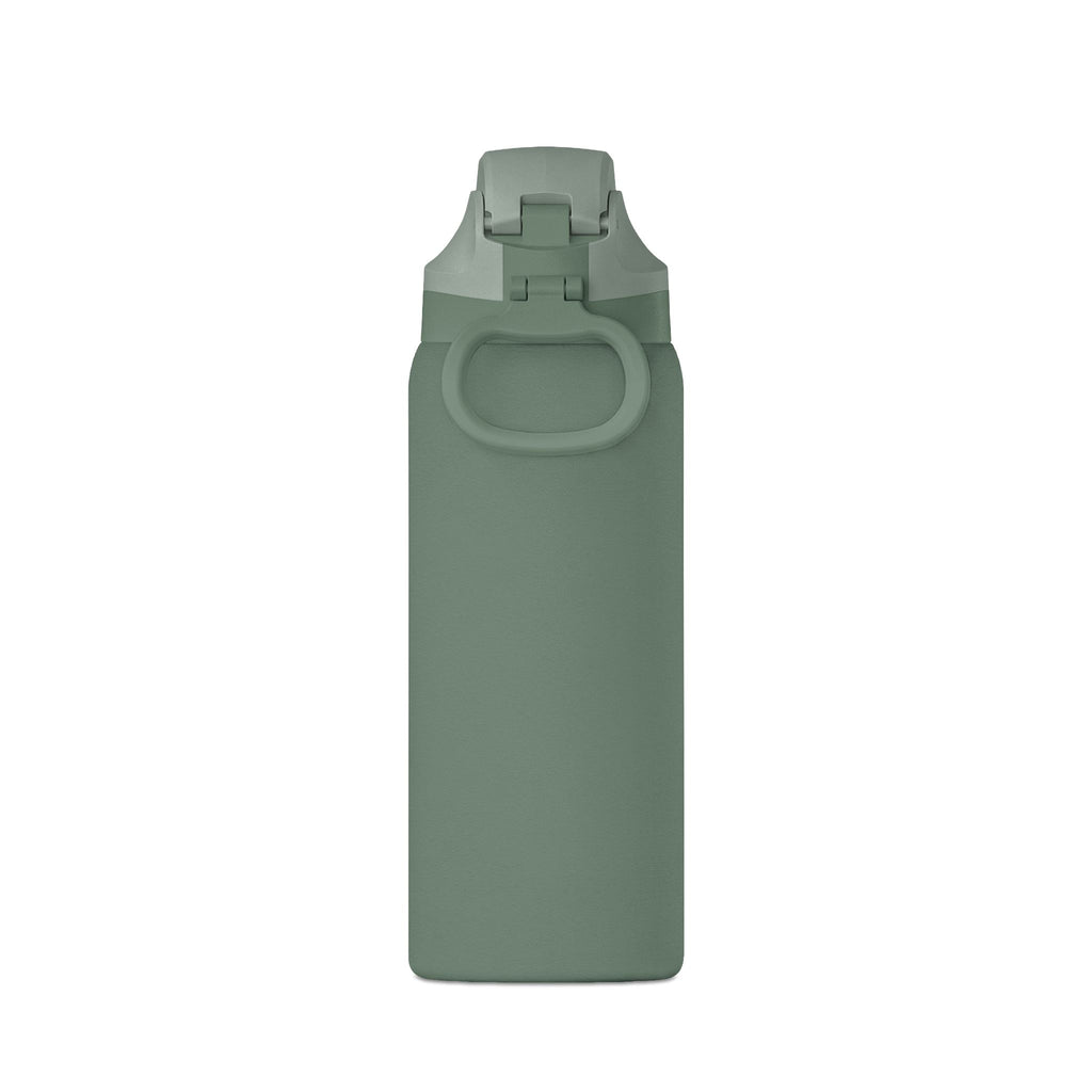 Oasis 32oz Insulated Water Bottle — Matte Black, Stay Hydrated Travel Flask