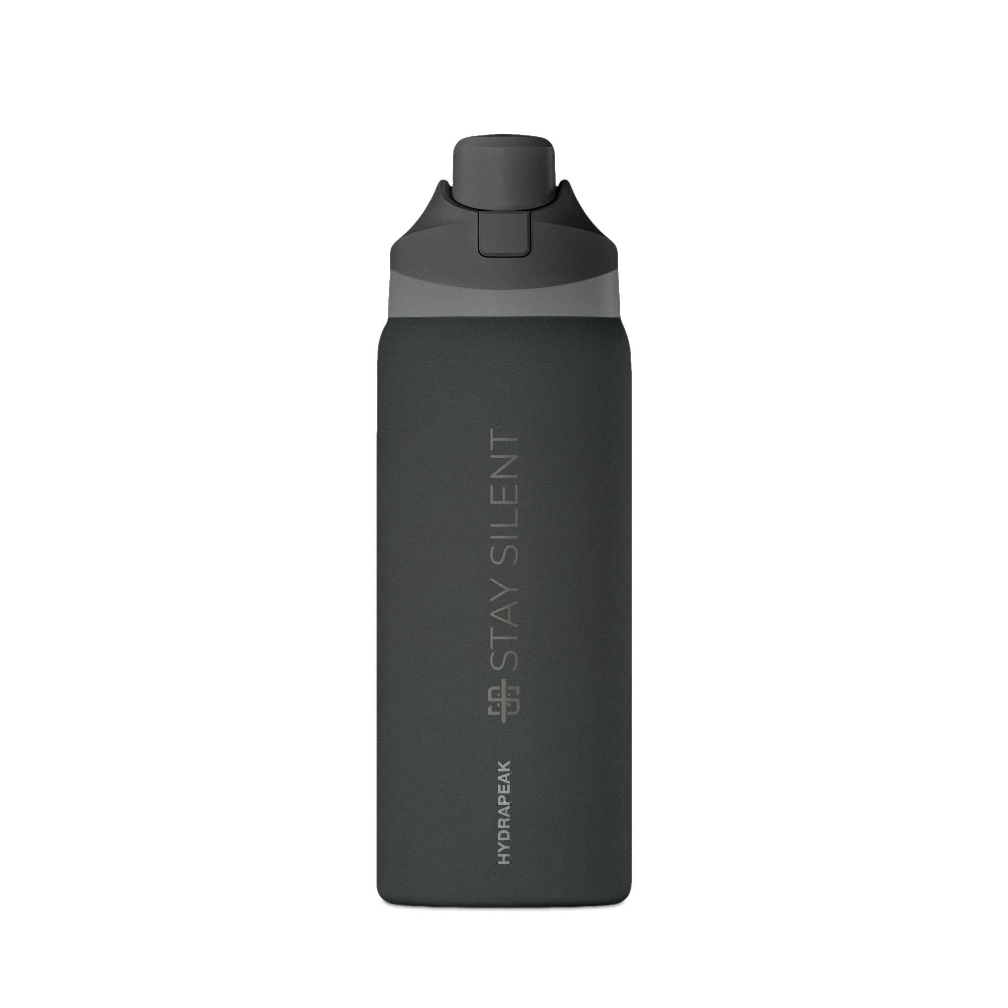 Oasis 32oz Insulated Water Bottle — Matte Black, Stay Hydrated Travel Flask