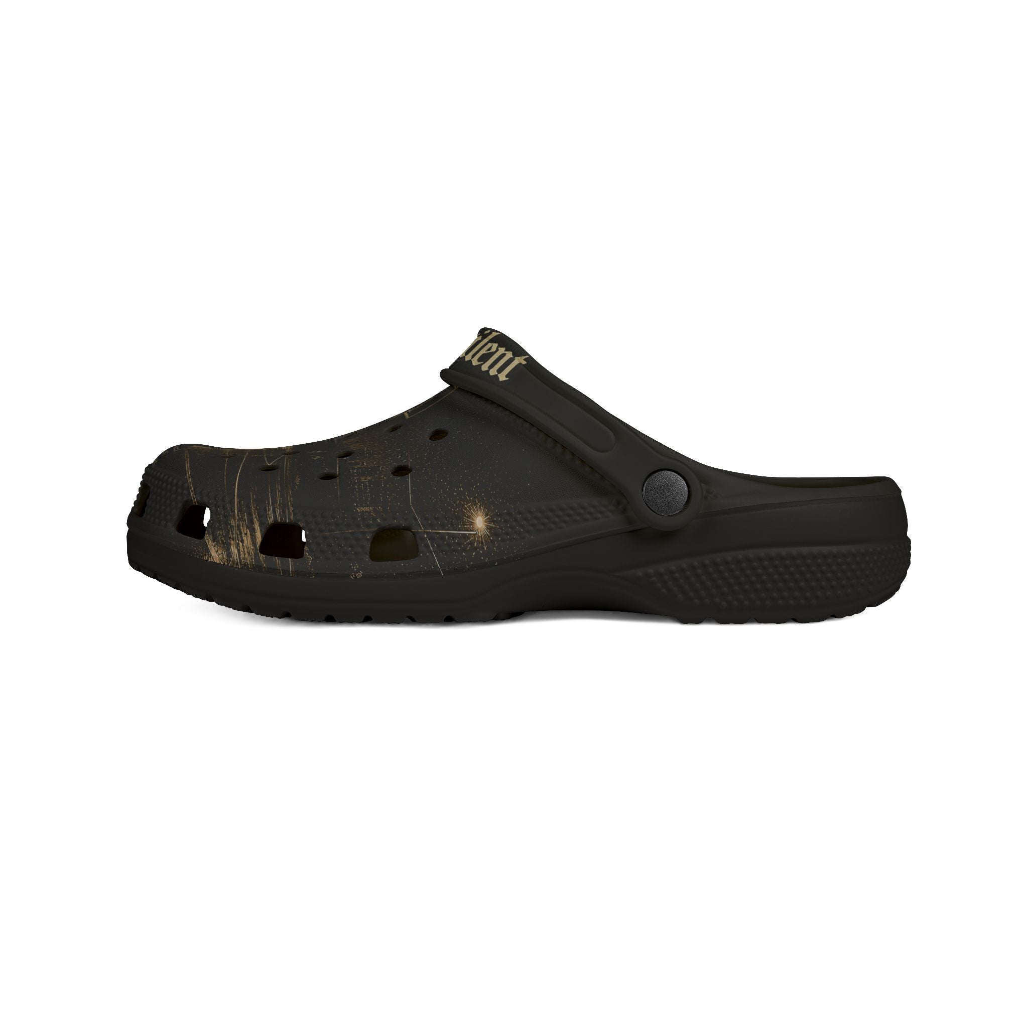 Stay Silly Black EVA Clogs – Lightweight Foam Slip-On Shoes