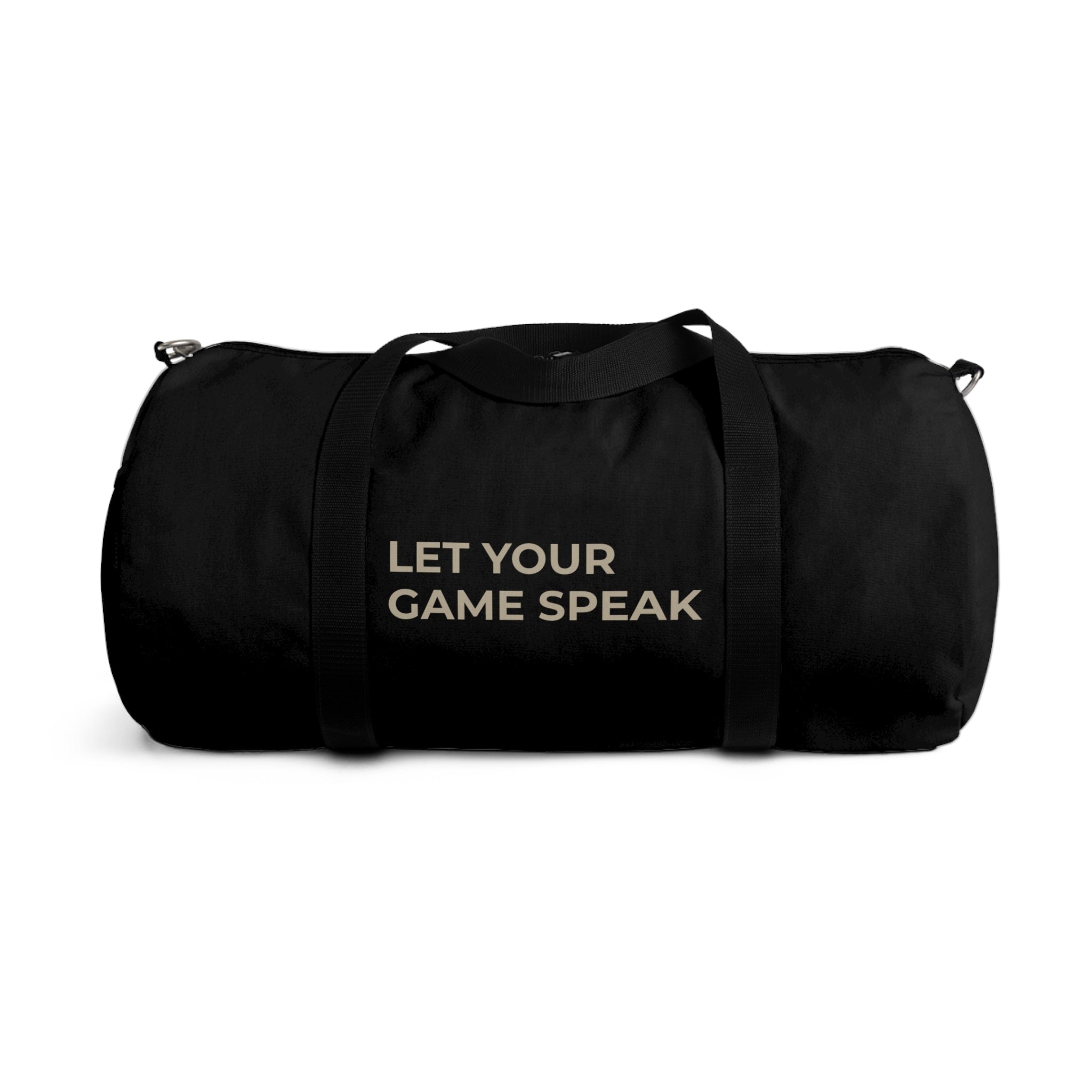 Stay Silent Duffel Bag — Minimalist Travel & Gym Carryall
