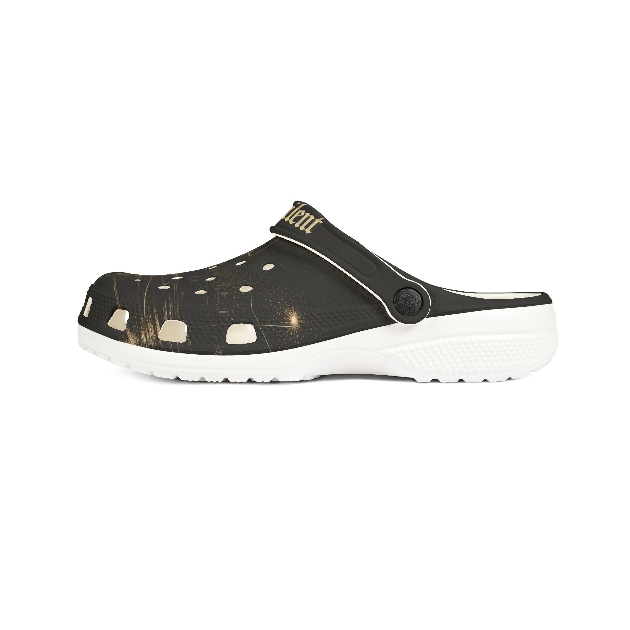 Stay Silly Black EVA Clogs – Lightweight Foam Slip-On Shoes