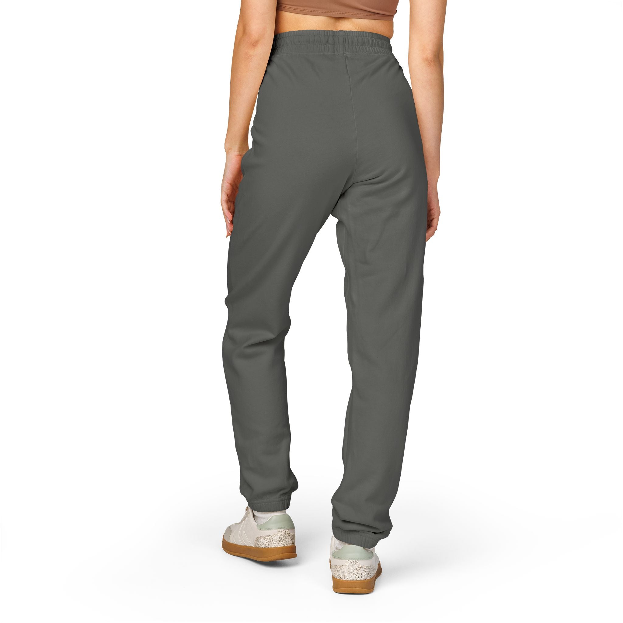 Charcoal 'Stay Wild' Graphic Sweatpants — Cozy Fleece Joggers