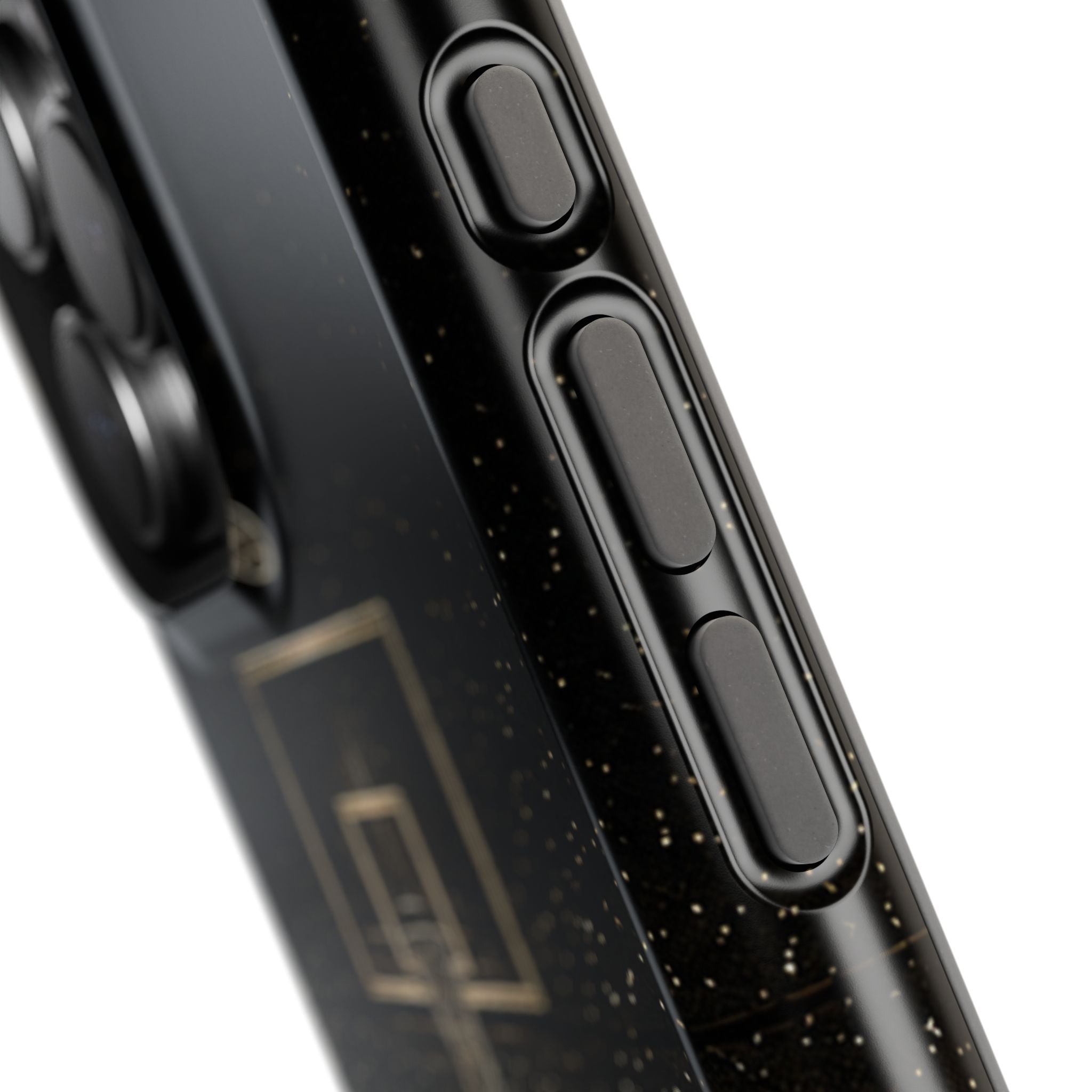 Gold Night Basketball Phone Case — Impact-Resistant Protective Cover