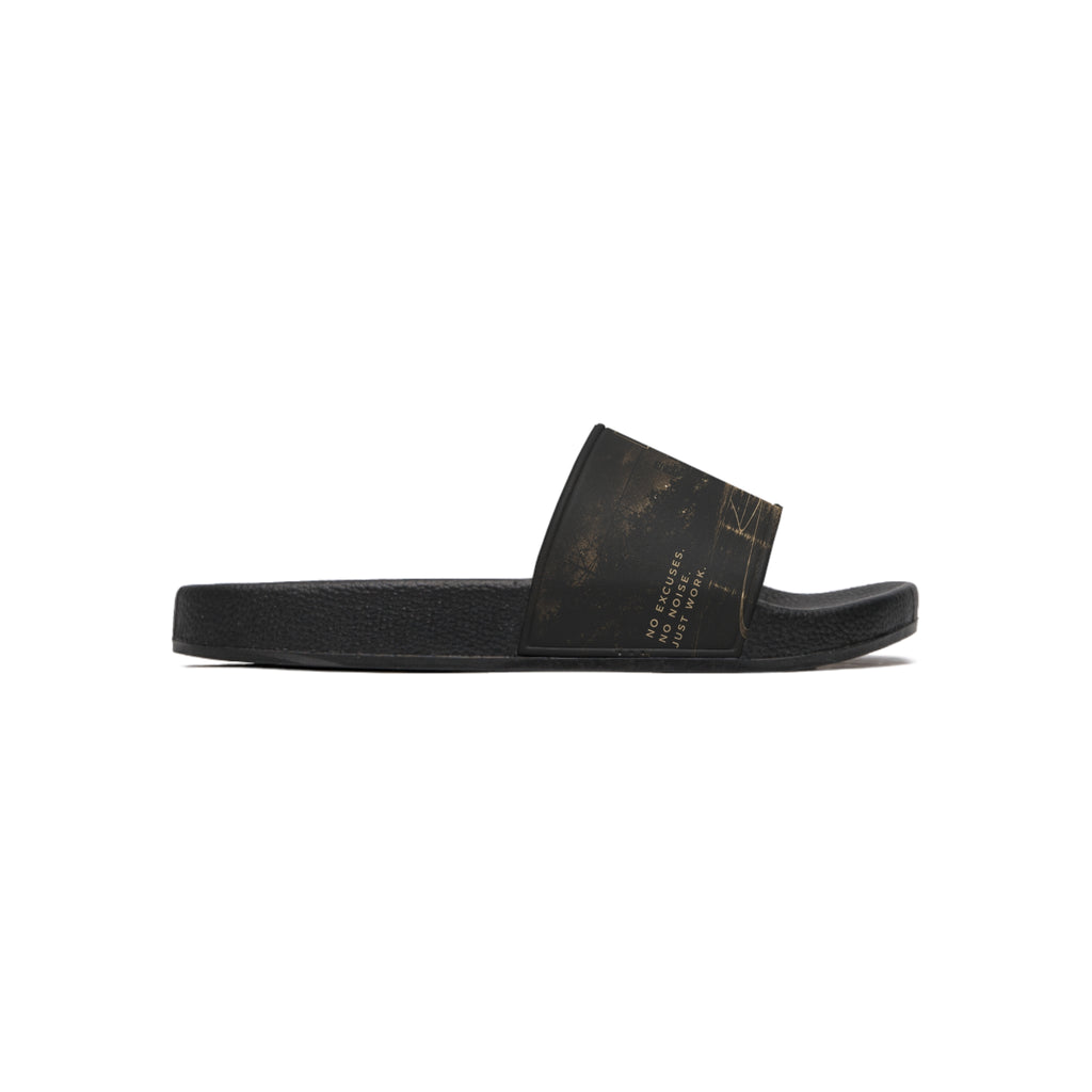 Basketball Court Night Slides — Men's Athletic Slide Sandals